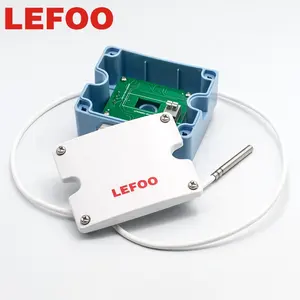 LEFOO פיצול סוג HVAC גבוהה דיוק התנגדות תרמית pt100 טמפרטורת חיישן 4-20ma משדר עבור טמפרטורת ניטור