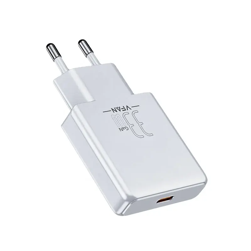 Promotion en gros 33Watt 5V 3A Type C chargeur de voyage universel pour téléphone portable à charge rapide chargeur mural léger