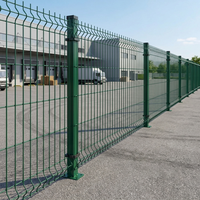 Clôture en treillis soudé 3D durable pour centre logistique et entrepôt de distribution, système de clôture de périmètre de sécurité