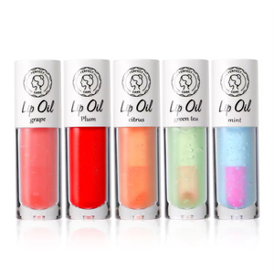 Lippenöl Nicht-Klebriger Glanz Pflege Fruchtgeschmack Lippenbalsam für Trockene Lippen Feuchtigkeitsspendend und Nährend - Product Image 5