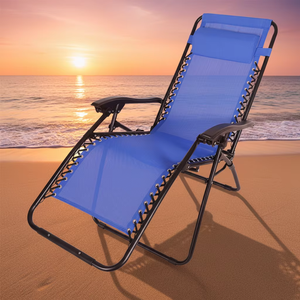<span class=keywords><strong>Chaise</strong></span> <span class=keywords><strong>longue</strong></span> de plage pliable en <span class=keywords><strong>plastique</strong></span> moderne populaire avec coussins en coton pour hôtel et cour - Product Image 4