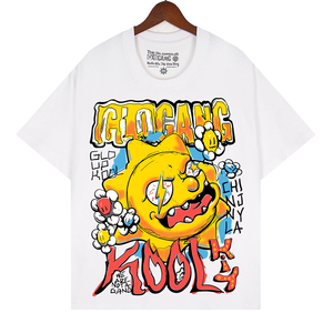 T-shirts en coton de haute qualité en gros Glo Gang Boyz Worldwide, impression personnalisée, manches courtes, t-shirts Glo Gang pour hommes - Product Image 4