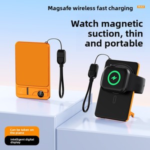 Batería <span class=keywords><strong>Externa</strong></span> Magnética PD22.5W de 5000 mAh y 10000 mAh, Batería de Respaldo Delgada Inalámbrica para iPhone, Samsung, <span class=keywords><strong>Xiaomi</strong></span> - Product Image 2