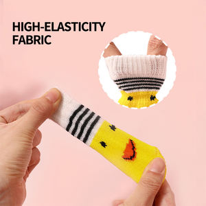 थोक प्यारा प्रिंट गैर पर्ची पालतू कुत्ते मोजे - Product Image 3