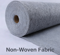Rouleau de feutre non tissé personnalisable de 50 m, tapis de sol auto-adhésif imperméable pour la peinture et la rénovation, protection des surfaces