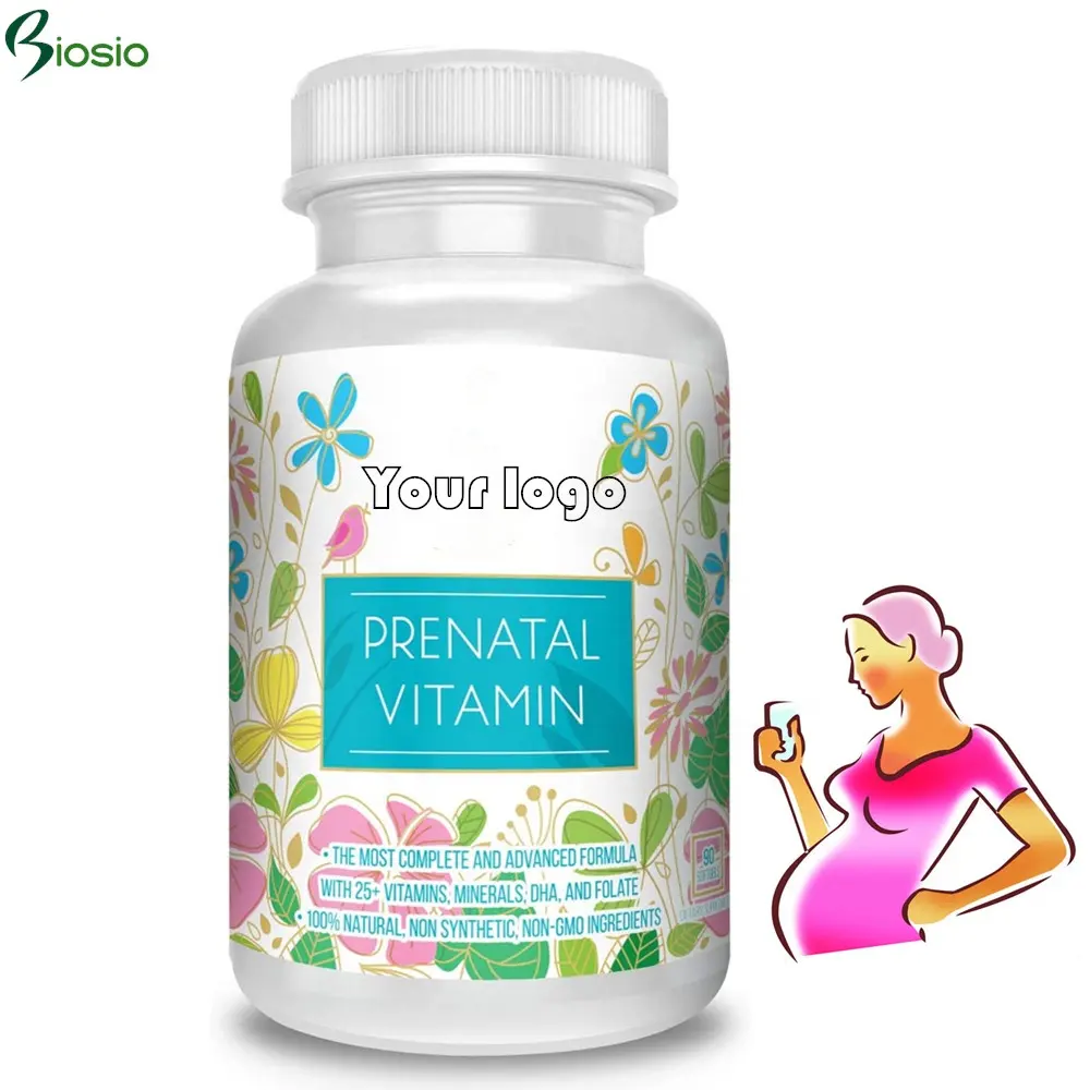 Natuurlijke Supplement Voor Prenatale Zwangerschap Vrouwen Zwangere Gezondheidszorg Multivitaminen Vitaminen Ondersteuning Softgels Capsules