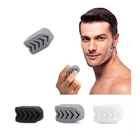 NQ SPORTS Nouveauté : Appareil d'entraînement et de remodelage de la mâchoire et du cou en silicone de qualité alimentaire pour affiner la ligne du visage