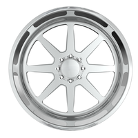 Jantes de camion forgées polies sur mesure SL 30X14 28X14 24X10 24X14 à déport profond avec entraxes 8X170 8X180 pour Ford F250 Super Duty Sierra 2500