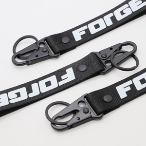Custom Printed Short Wrist <b>Lanyard</b> with Heavy Duty Carabiner <b>for</b> Performance Car Enthusiasts Durable <b>Key</b> <b>Lanyards</b> - Product Image 4