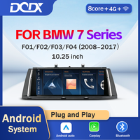 Écran Android 13 8 cœurs Snapdragon 665 pour BMW Série 7 F01 F02 730 740 10,25 pouces, multimédia sans fil CarPlay 4G SIM Google Play