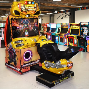 42-inch LCD <b>Iron</b> & Plastic Driving Simulator-Coin-Operated English Racing Arcade Game for Game Parks - Product Image 4
