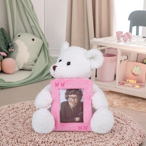 Bé đầu tiên khung hình nhồi bông gấu bông đồ chơi động vật mềm bé sang trọng khung ảnh - Product Image 1