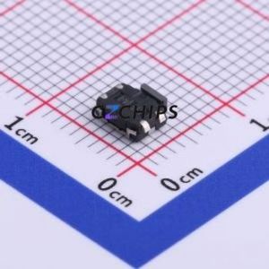 EVQPUK02K Tactile Switch SMD,4.5x4.7mm Switch Single Pole Single Throw Rectangle Button 1.6N Horizontal Mount - Product Image 2