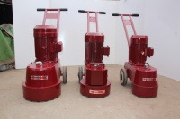 ACK Nouvelle Machine Manuelle de Polissage et de Lissage de Sols en Terrazzo et Béton, Moteur à Engrenages 220V/380V 4KW, Ponceuse à Bas Profil