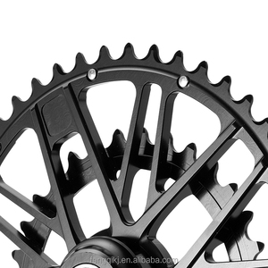 Pédalier de vélo de montagne 170/175MM 50-34T 52-36T alliage d'aluminium rond ovale étroit large anneau de chaîne pédalier pédalier de vélo - Product Image 5