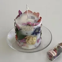 220g ensemble de bougies parfumées Rose sèche romantique luxe maison aromathérapie parfum d'air décoration de bureau boîte-cadeau de mariage