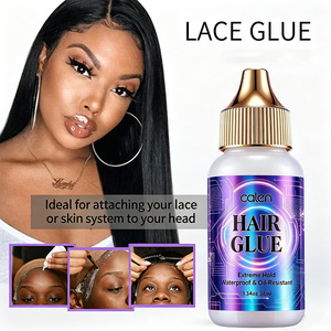 Colle adhésive invisible pour perruques et extensions capillaires, tenue forte, résistante à l'eau, marque privée, durée 4 semaines, parfum pastèque, du fabricant - Product Image 4