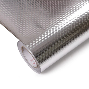 <span class=keywords><strong>Papier</strong></span> <span class=keywords><strong>peint</strong></span> autocollant en aluminium PET métallisé, résistant à l'huile, imperméable, résistant à la chaleur, décoration de cuisine - Product Image 1