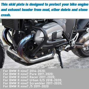 Pièces de <span class=keywords><strong>moto</strong></span> XXUN, carénage inférieur de protection du moteur, spoiler, carénage inférieur pour <span class=keywords><strong>BMW</strong></span> R <span class=keywords><strong>Nine</strong></span> <span class=keywords><strong>T</strong></span> <span class=keywords><strong>Scrambler</strong></span> Urban G S Pure 2014-2021 - Product Image 6