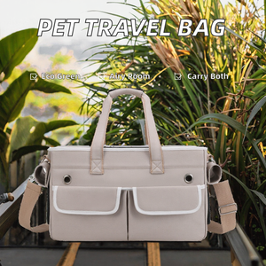 Bolsa de Transporte Multifuncional Ecológica para Mascotas, <span class=keywords><strong>con</strong></span> Cierre, Transpirable, de Gran Espacio, para <span class=keywords><strong>Perros</strong></span> y Gatos - Product Image 2