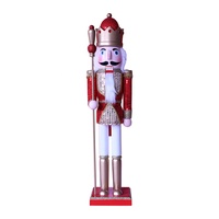 Statuette en bois, bracelet chaud, 30cm 38cm 90cm 120cm 150cm 180cm, grande poupée géante, casse-noisette, soldat en bois de noël