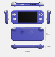 Console de jeu portable rétro ANBERNIC RG 55G1, écran multi-touch de 5,5 pouces, 4 Go + 64 Go ou 8 Go + 128 Go, système Linux, lecteur de jeux portable