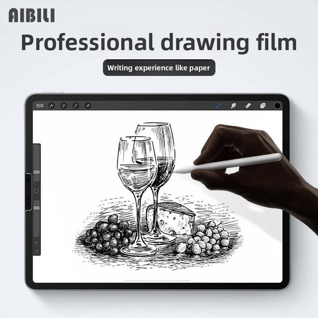 For iPad 12/11/10, Air 6/7, IPad Pro 13'', IPad Mini 8, Matte Paper-Feel Writing Film, Anti-Glare Handwriting Screen Protector
