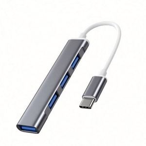 Adaptateur de téléphone portable et ordinateur, sûr et durable, avec quatre ports, transmission haute vitesse, station d'accueil multifonction, séparateur de câbles pour la maison - Product Image 6