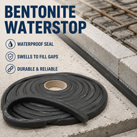 Barrière imperméable en argile gonflable de qualité supérieure, spécification personnalisée, étanchéité pour l'infrastructure et la construction, Bentonite Waterstop