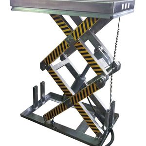Elevador de Tijera Eléctrico Personalizado WEMALiFT <span class=keywords><strong>Ergo</strong></span> Champion, Elevador de Carga con Ruedas de Acero Q235 y Pasador de Seguridad - Product Image 4