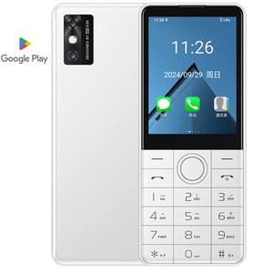 Téléphone intelligent Android 4G LTE avec clavier, écran 2,8 pouces, double SIM, Wi-Fi, GPS, 3 Go de RAM, 32 Go de stockage, appareil photo, prise en charge du français, <span class=keywords><strong>WhatsApp</strong></span>/Facebook/YouTube - Product Image 3