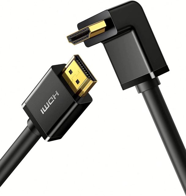 UGREEN  Cable Right Angle 4K 90 Degree  Cord High Speed Down Angle  2.0 Cable