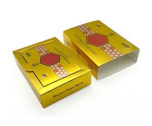 Maßgefertigte Nagellack-Verpackungsbox Recycelbare Wellpappe Doppel-Einsatz Geschenkbox Vierfarbdruck Heißprägung - Product Image 5