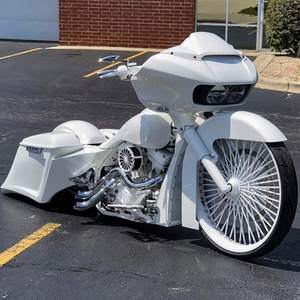 8mm/10mm Chrome <span class=keywords><strong>Moto</strong></span> Lame Universelle Rétroviseurs Latéraux Compatible pour Harley Street Bike Scooter Chopper Cruiser <span class=keywords><strong>Spo</strong></span> - Product Image 3