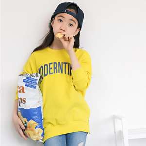 Vêtements en gros de Corée, chemise thermique pour enfants Chevron - Product Image 1