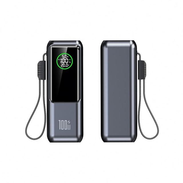 Power Banks 120w 100 Watt 30000mah Power Bank 100w Pd 80000mah 27000mah Powerbank for Laptop