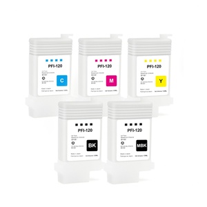 Supercolor 120 Empty Refillable <b>Ink</b> Cartridge With Imported Chip <b>Refill</b> <b>Ink</b> for Canon TM-200 205 300 305 Pro 200 - Product Image 1
