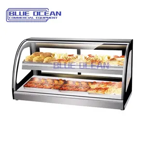 wholesale food warmer container top sale four side display food warmers