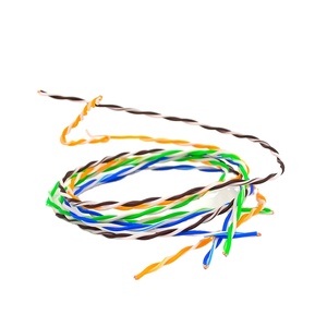Fil de cuivre de 0,5 mm de diamètre, isolation en PP, cordon de cuivre, câblage réseau - Product Image 1