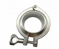 Collier de serrage sanitaire en acier inoxydable SUS304/316 à installation rapide, joint de raccordement moulé avec précision, OEM Meiming CC