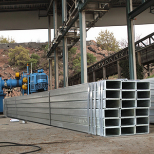 Q195 Q235 <span class=keywords><strong>pre</strong></span>-mạ kẽm erw vuông rỗng phần ống thép <span class=keywords><strong>gi</strong></span> Ống Vuông với 6M & 12M Chiều dài cắt Hàn dịch vụ chế biến - Product Image 1