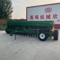 Nouveau type de semoir d'engrais de blé monté sur tracteur; Machine de plantation de petites particules de riz sec.