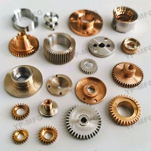 Petit usinage CNC de diamètre planétaire mécanique personnalisé en laiton nylon double crémaillère et pignon en plastique usine d'engrenages droits internes - Product Image 2