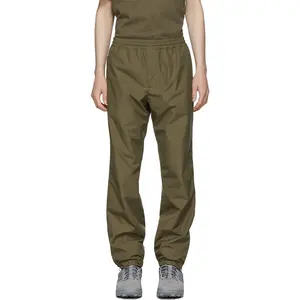 Design Mens Loose Polyester Track Pants Custom Logo Printed Fashion Trousers Nylon Cargo Pants Plus Size Elastic Sweatpants Man