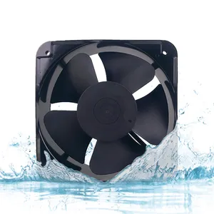 High CFM645 Ball Bearing 200mm 20060 CE RoHS Certified 12v 24v 48v Waterproof DC Brushless Cooling Fan