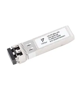 Transceptor LC Duplex Compatible con Fortinet, Módulo SR SFP, 10G, SR, MMF, 850nm, 300m