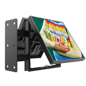 Pantalla LED montada en la pared para exteriores, modelo P2.5 P4, póster <span class=keywords><strong>Digital</strong></span>, pantalla publicitaria de tótem moderna para <span class=keywords><strong>espacio</strong></span> exterior - Product Image 3