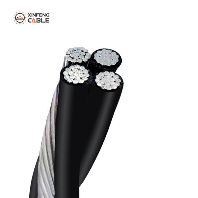 Low Voltage Overhead Cables 1x16+1x25 3x16+1x25 3x25+1x25 3x35+1x25 3x50+1x35 3x70+1x50 Aerial Bundled Conductor ABC Cables