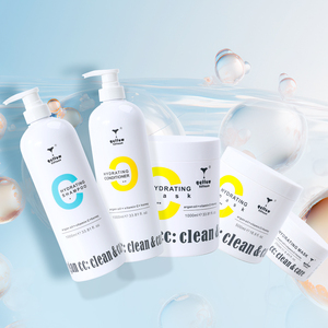 Honey Argan Oil Hair Shampoo Conditioner Set Vitamin C Hydrating Anti-Frizz Hair Mask Kit With YOUR OWN LOGO