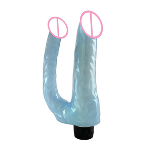 Jiuxi Macaron Color TPE Double-Headed Battery Model Simulated Dildo for Women, Adult Sex Toy JX-QSDZ-013 - Product Image 4